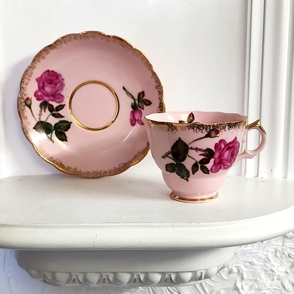 1940's Japan  Rose Marie Tea Cup & Saucer , very rare